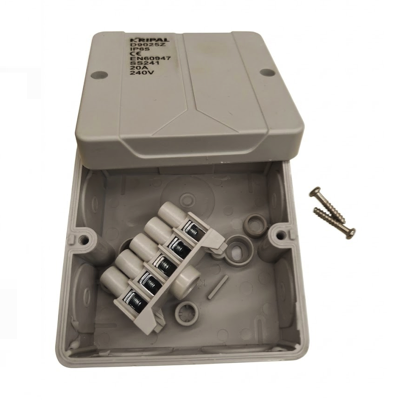 KRIPAL D9025Z WATERPROOF JUNCTION BOX 20A X 240V